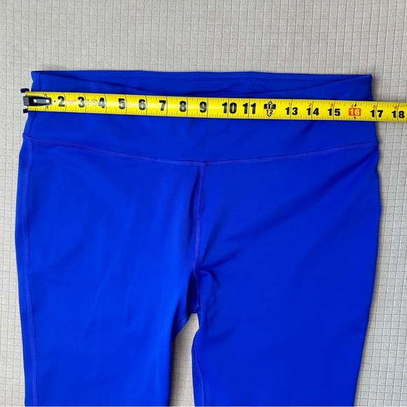 Under Armour Fly By Capri Leggins Womens Size XL Compression Blue Orange - Picture 12 of 12